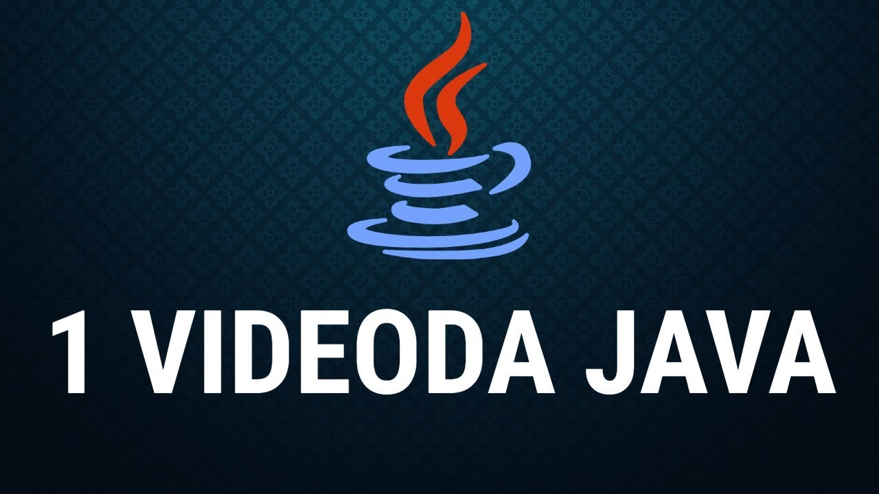 1 VIDEODA JAVA [ Java Programlama Dersleri ]